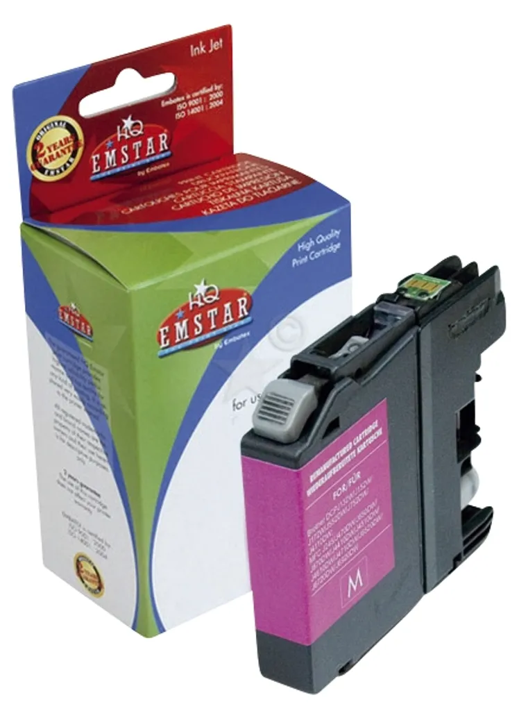 EMSTAR B83 EMSTAR Inkjet-Patronen magenta, 550 Seiten, B83 (ersetzt TP LC­223M)